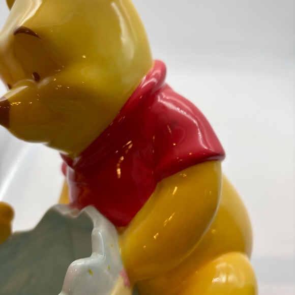 Disney Winnie the Pooh and Friends Pooh Easter Egg Ceramic Candy Bowl - Picture 15 of 16